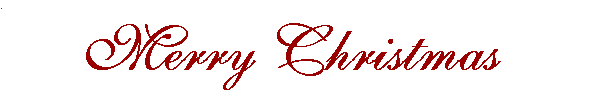 Merry Christmas