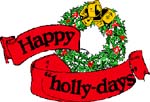 Happy Holidays ballons